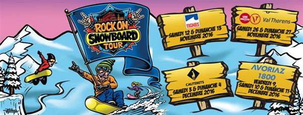 Rock On Snowboard Tour - Val Thorens 2016
