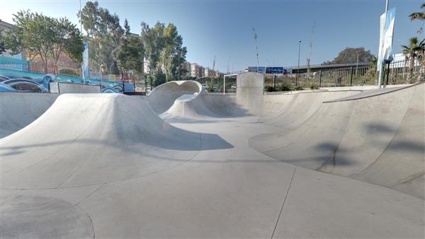 Ruben Alcantara Malaga Skatepark | Image credit: Google - Michael Hellberg