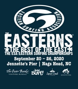 ESA Easterns Regional Surfing Championship - Jennette’s Pier, Nags Head, NC 2020