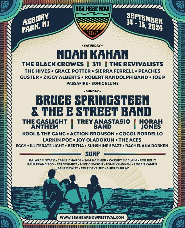 Boardriding Events Sea Hear Now Festival Asbury Park, NJ 2024