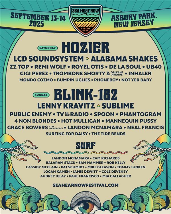 Sea Hear Now Festival - Asbury Park, NJ 2025