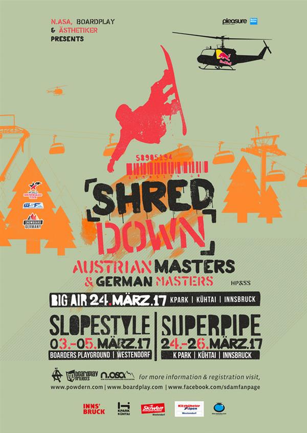 Shred Down Austrian & German Masters 2017