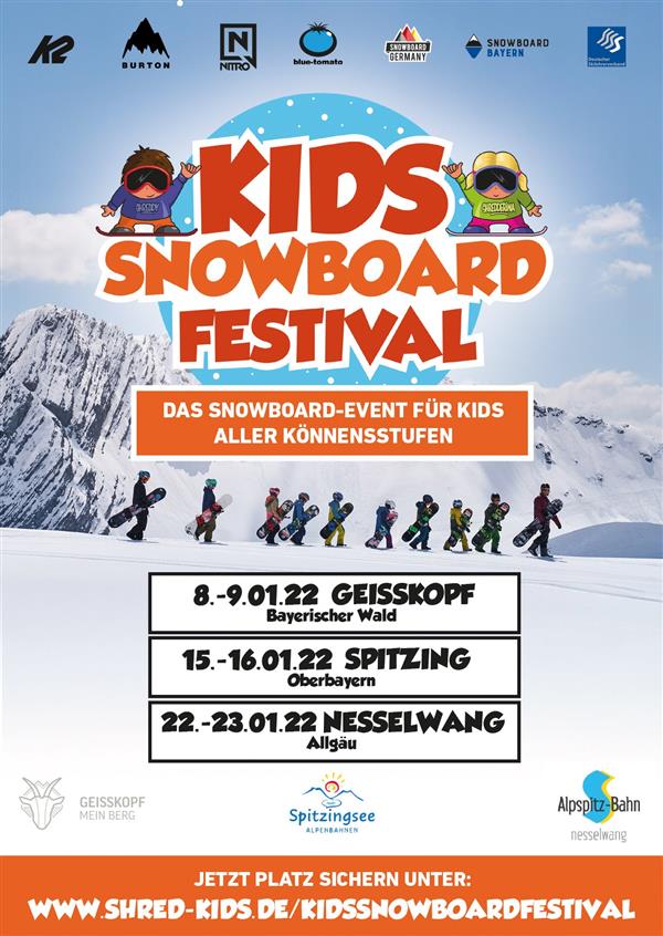Shred Kids - Kids Snowboard Festival - Spitzing, Oberbayern 2022