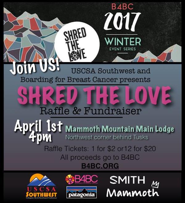 Shred the Love Snow - USCSA Southwest Fundraiser - Mammoth Mountain 2017