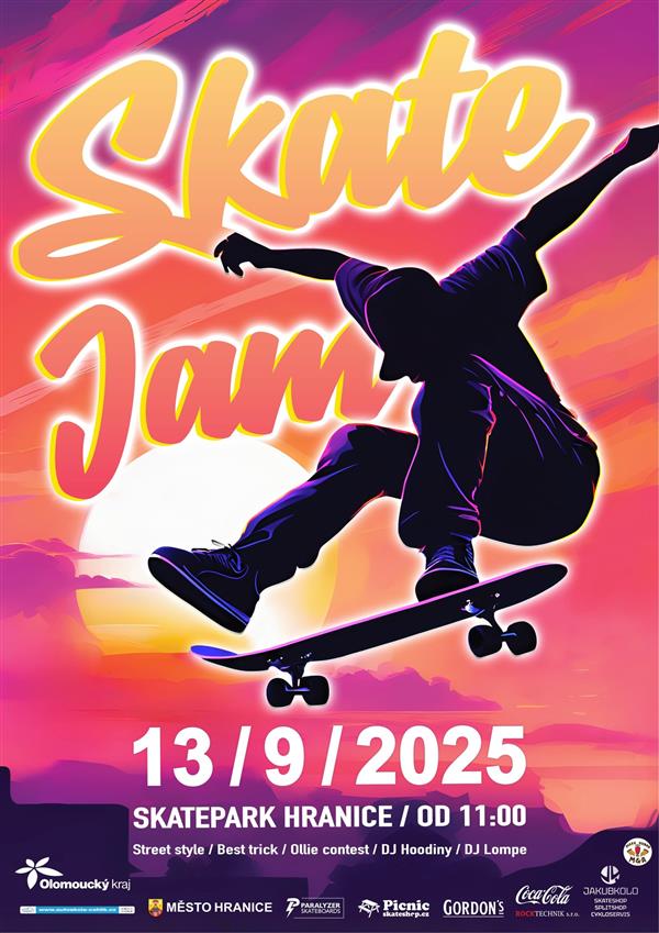 SKATE JAM Hranice 2025