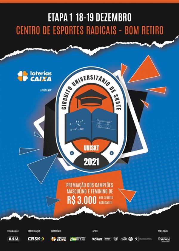 Skate University Circuit – Stage 1 - Sao Paulo (SP) 2021