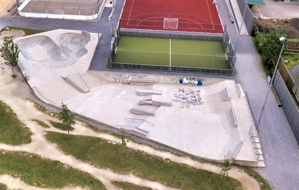 Skatepark Wollerau | Image credit: Google - Martin Bommeli