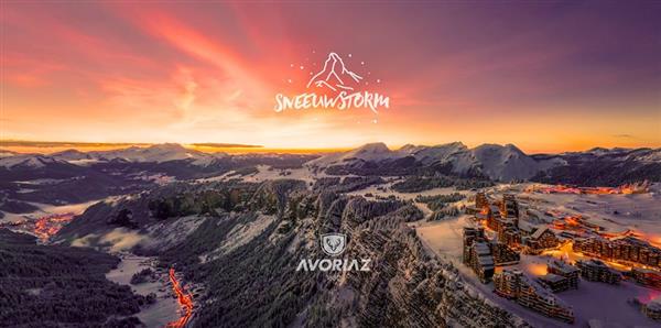 Sneeuwstorm - Avoriaz 2021