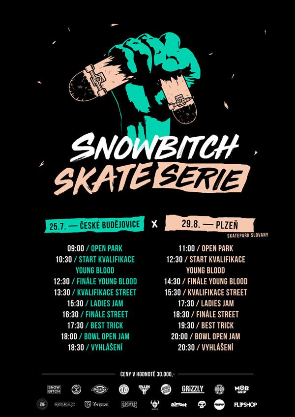 Snowbitch Skate Serie - Plzen 2020