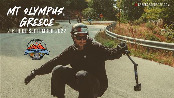 Snowboard The Streets - Mt Olympus, Greece 2022