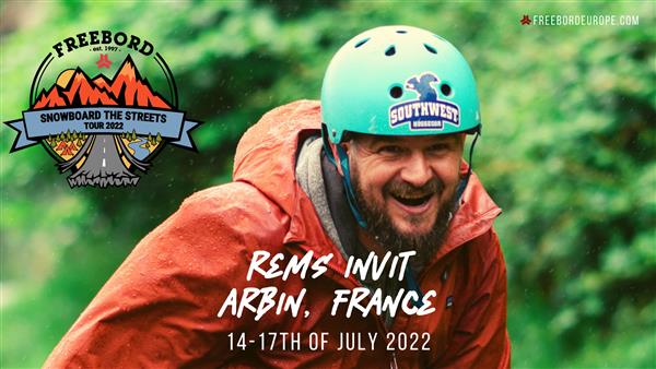 Snowboard The Streets - REMS INVITE - Arbin, Rhône-Alpes, France 2022