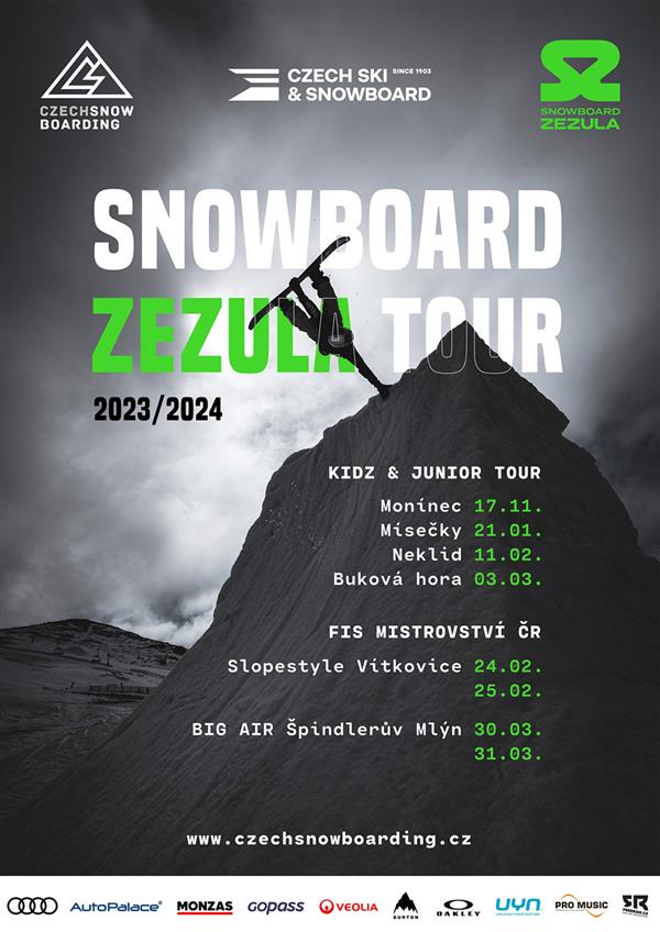 Snowboard Zezula - Vitkovice - Kidz Tour & Junior Tour + Burton Young Punks 2024