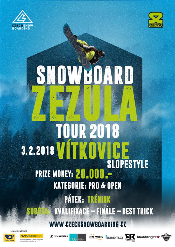 Snowboard Zezula Tour 2018 - Vítkovice