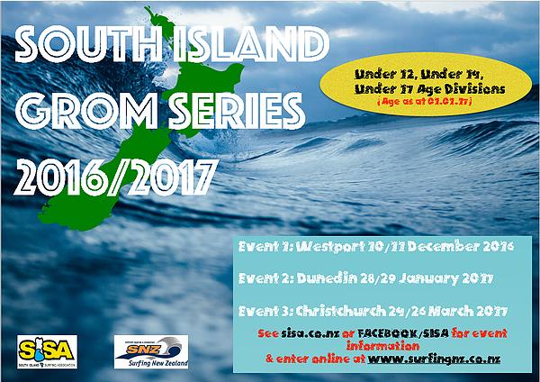 South Island Grom Series - Dunedin 2017