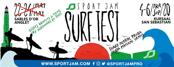 Sportjam Surftest - Sables D'Or Anglet 2020