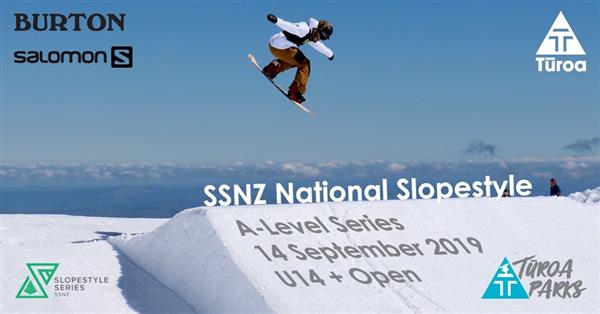 SSNZ Slopestyle Series Jam - B-Level - Turoa 2019