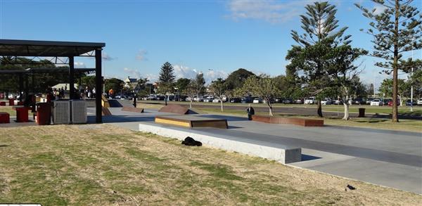 Stockton Beach Skatepark | Image credit: Google - Brenden Wood