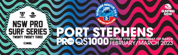 Surfers Rescue 24/7 Port Stephens Pro 2023