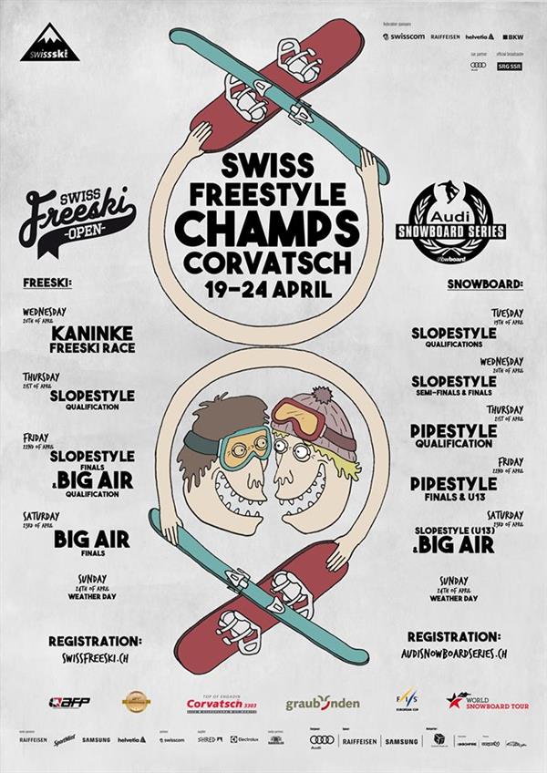 Swiss Freestyle Champs presented by Audi Snowboard Series 2016