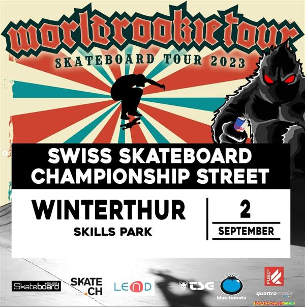 Swiss Skateboard Cup - Swiss Skateboard Championship Street Skills Park 2023