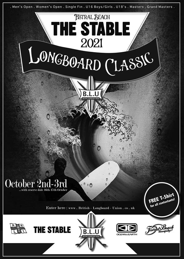 The Stable Fistral Longboard Classic - Cornwall 2021