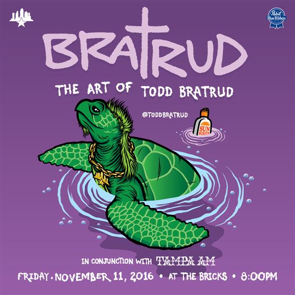 Todd Bratrud Art Show at Tampa Am 2016