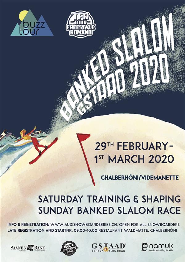 Tour Freestyle Romand - Rostigraben Banked Slalom - Gstaad 2020