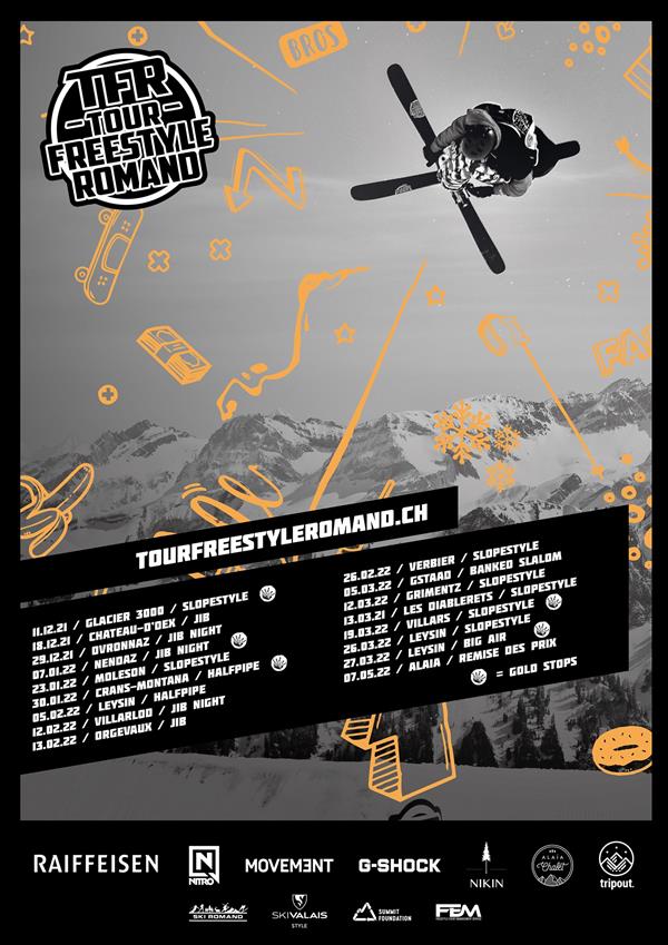 Tour Freestyle Romand/Audi Snowboard Series - JIB NIGHT - Villardlod - 2022