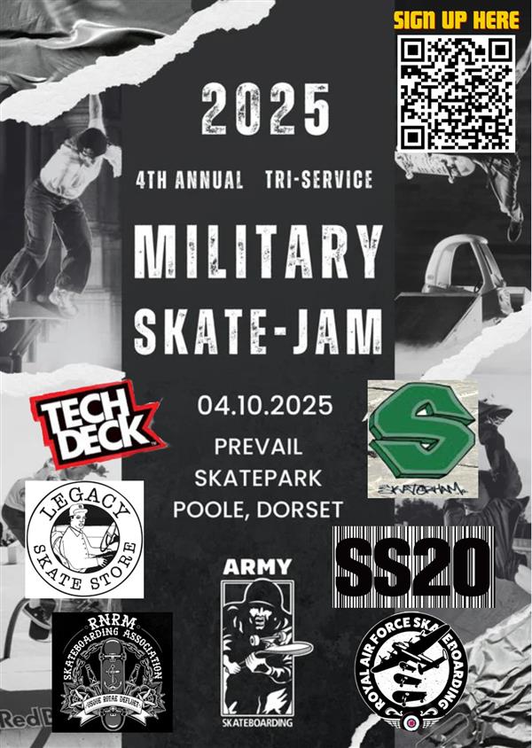Tri-Service Annual Skate Jam - Poole 2025