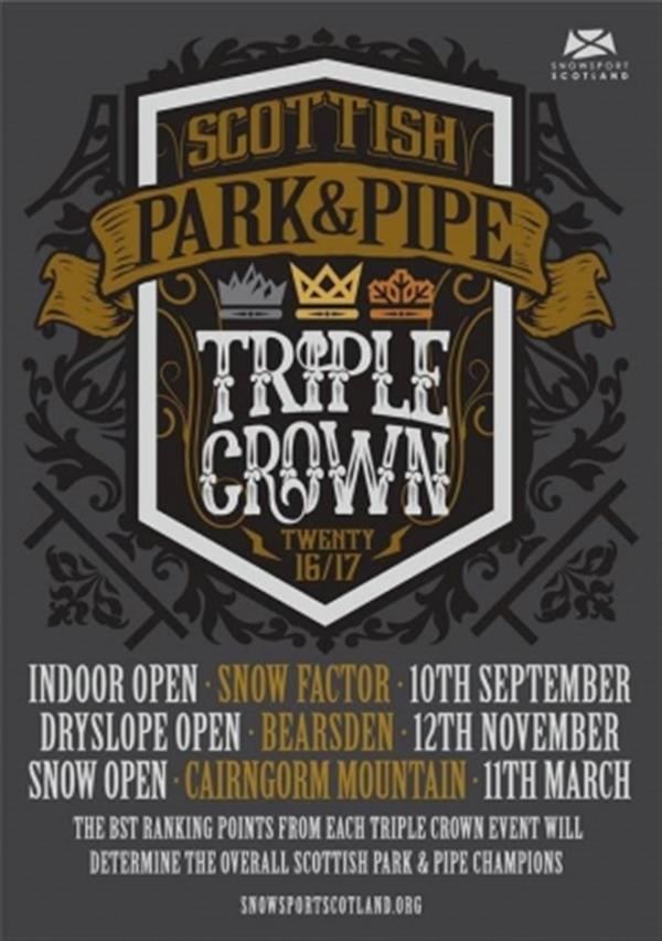 Triple Crown: Scottish Park & Pipe Dryslope Open - Bearsden 2017