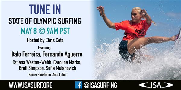 Tune in with ISA - 'State of Olympic Surfing' Premiere - 2020