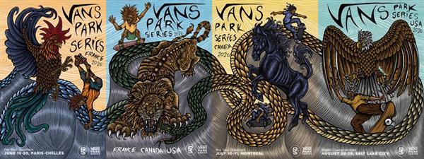 Vans park hot sale series france