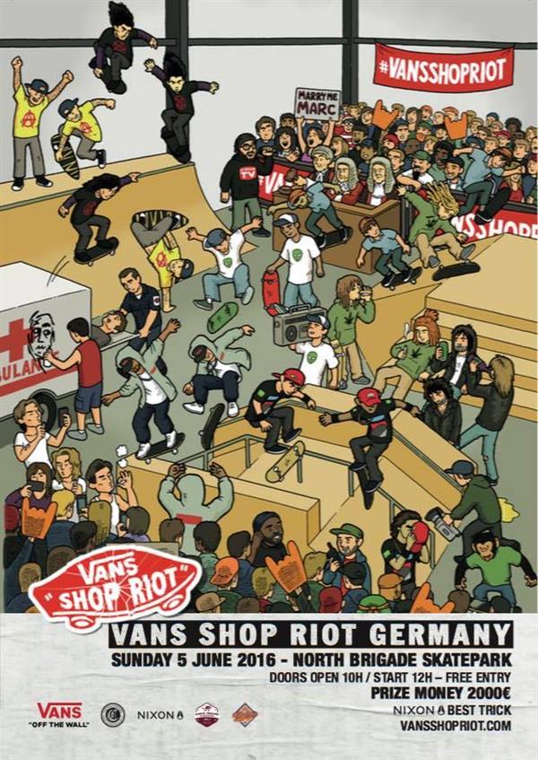 Vans Shop Riot - Germany/Austria 2016