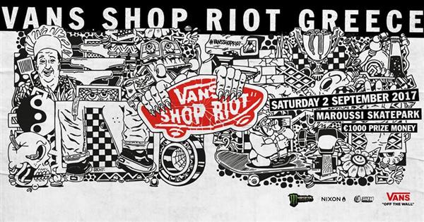 Vans Shop Riot - Greece 2017