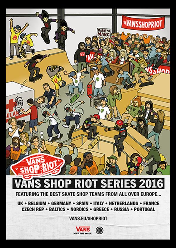 Vans Shop Riot - Israel 2016