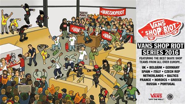 Vans Shop Riot - Spain 2016