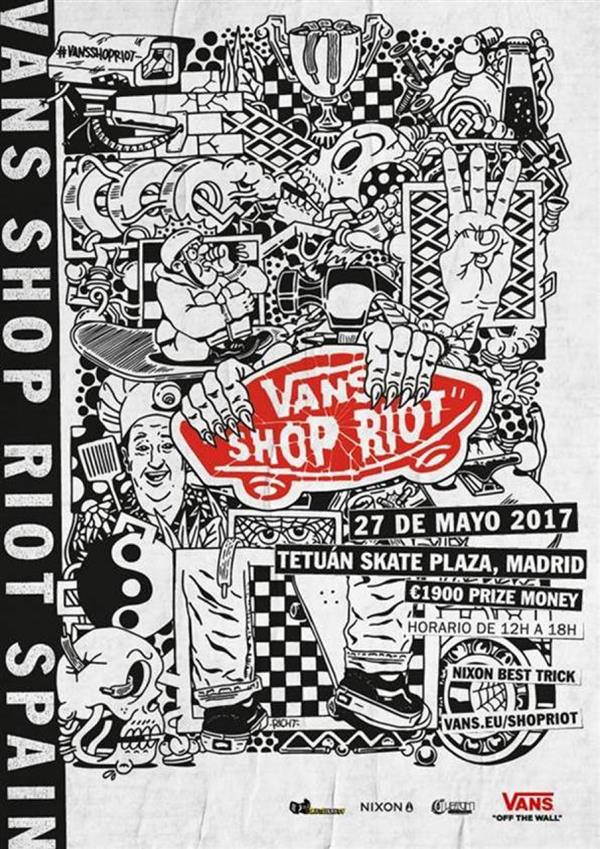 Vans Shop Riot - Spain 2017