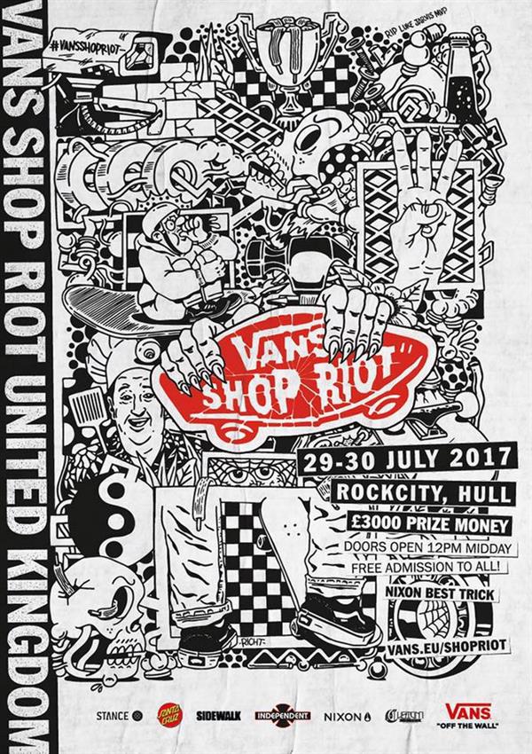 Vans Shop Riot - UK 2017