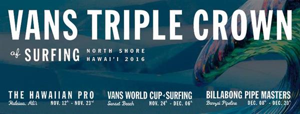 Vans Triple Crown of Surfing 2016