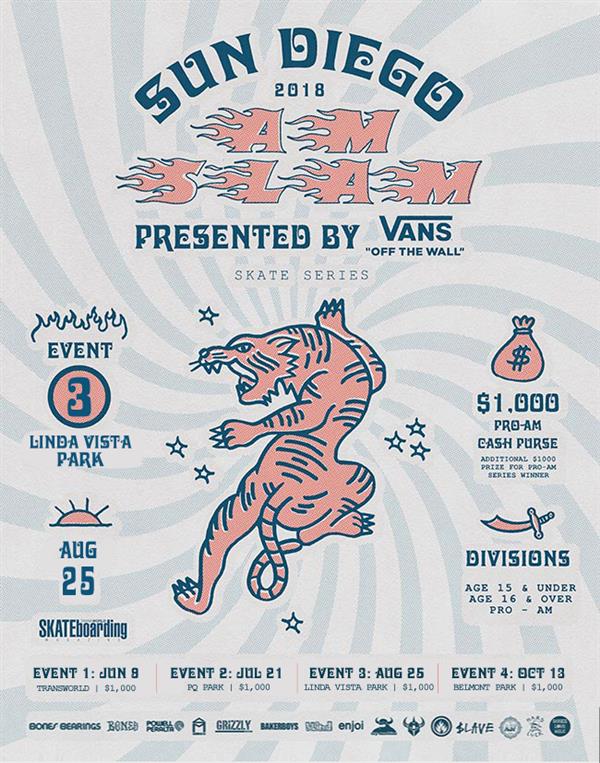Vans x Sun Diego AM SLAM Skate Event 3 2018