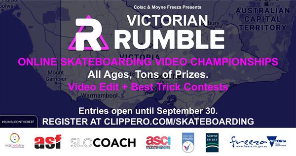 Victorian Rumble: Free Online Skateboarding Championships 2020