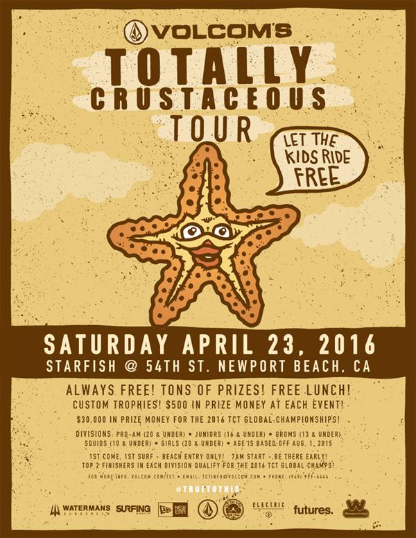 Volcom's Starfish - Totally Crustaceous Tour 2016