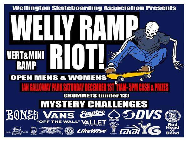 Welly Ramp Riot - Ian Galloway Park - Wellington 2018