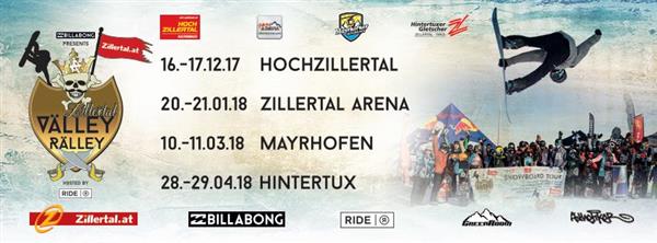 Zillertal Valley Ralley hosted by Ride Snowboards - stop #2 Action Park - Zillertal Arena 2018