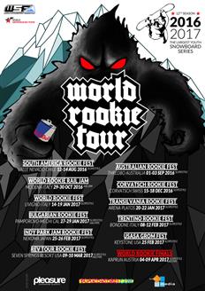 The World Rookie Tour 2016/17 in full swing!