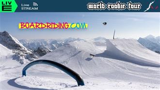 Live Stream for 2021 World Rookie Tour Snowboard Finals!
