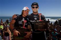 FANNING AND MOORE WIN HURLEY PRO AND SWATCH WOMEN’S PRO