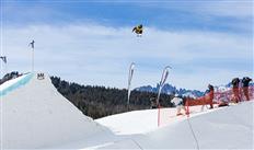 Hailey Langland and Eric Beauchemin win the Sprint U.S. Snowboarding Grand Prix Slopestyle Finals