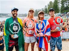 Alessa Quizon & Jordy Lawler win 2019 Vissla Sydney Surf Pro at Manly