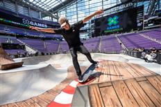 Alex Sorgente Wins His First X Games Gold in Men's Skateboard Park in Minneapolis